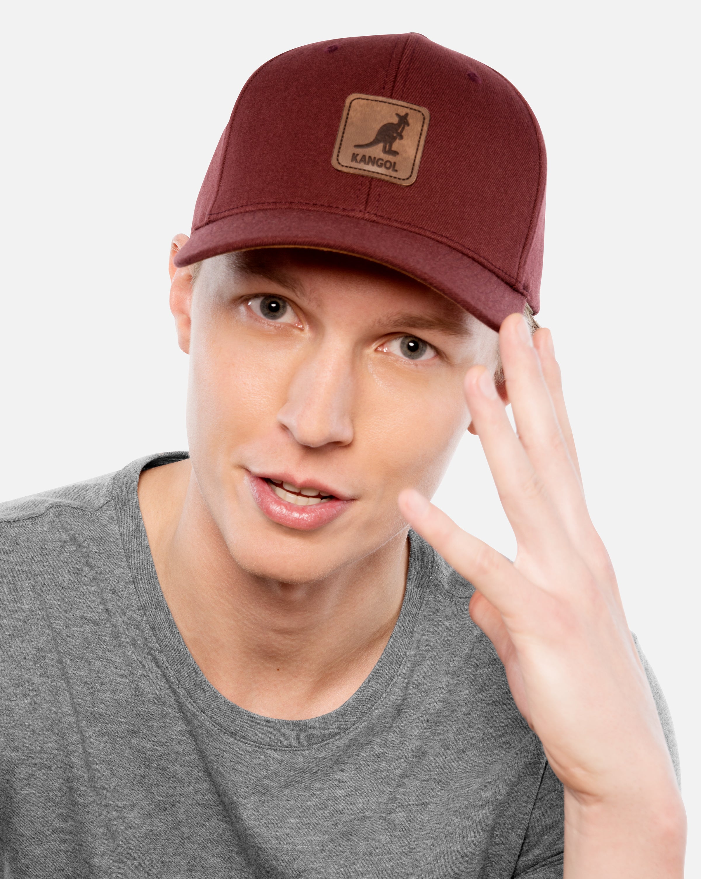 KK.Co　XL Leather Patch FlexFit® Baseball – Hats.com