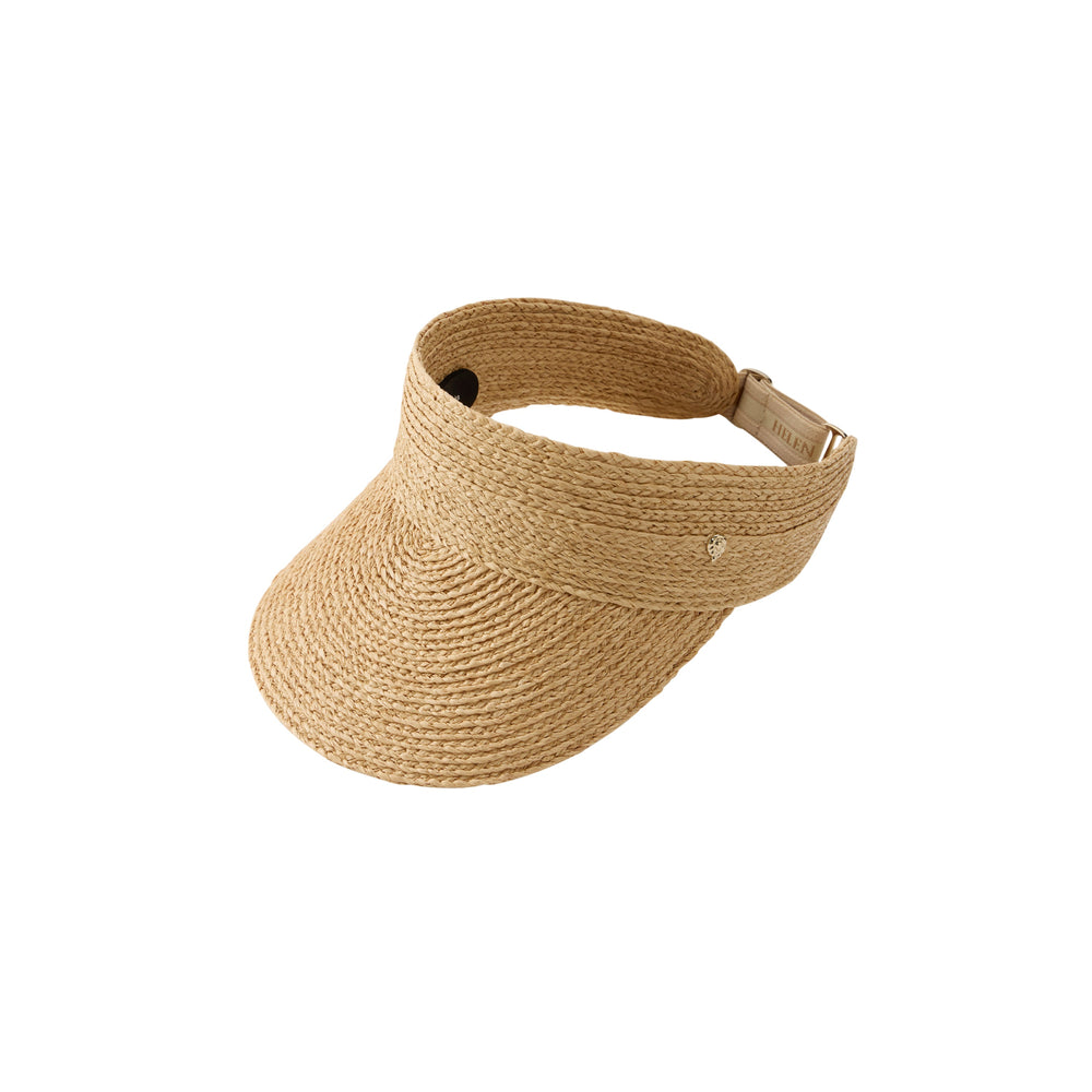 Image of Kenna Raffia Braid Visor product