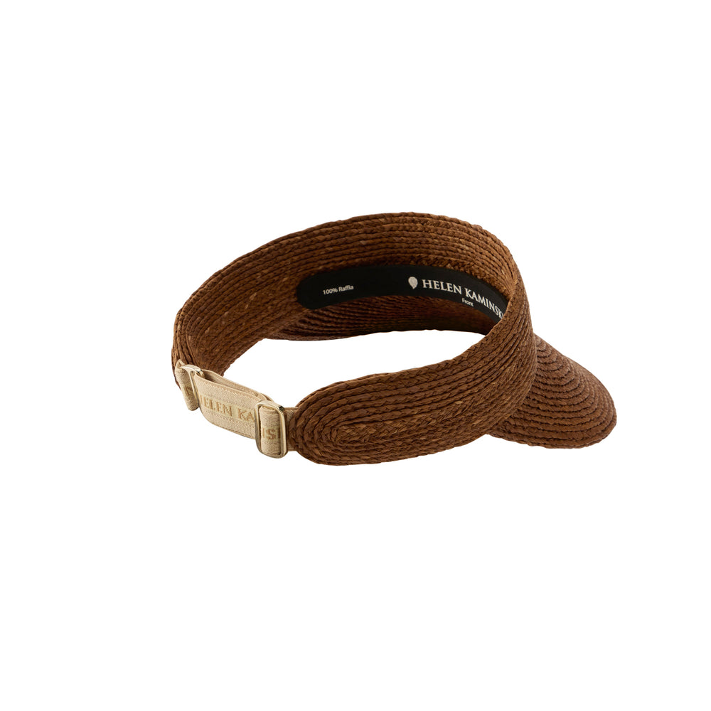 Image of Kenna Raffia Braid Visor product