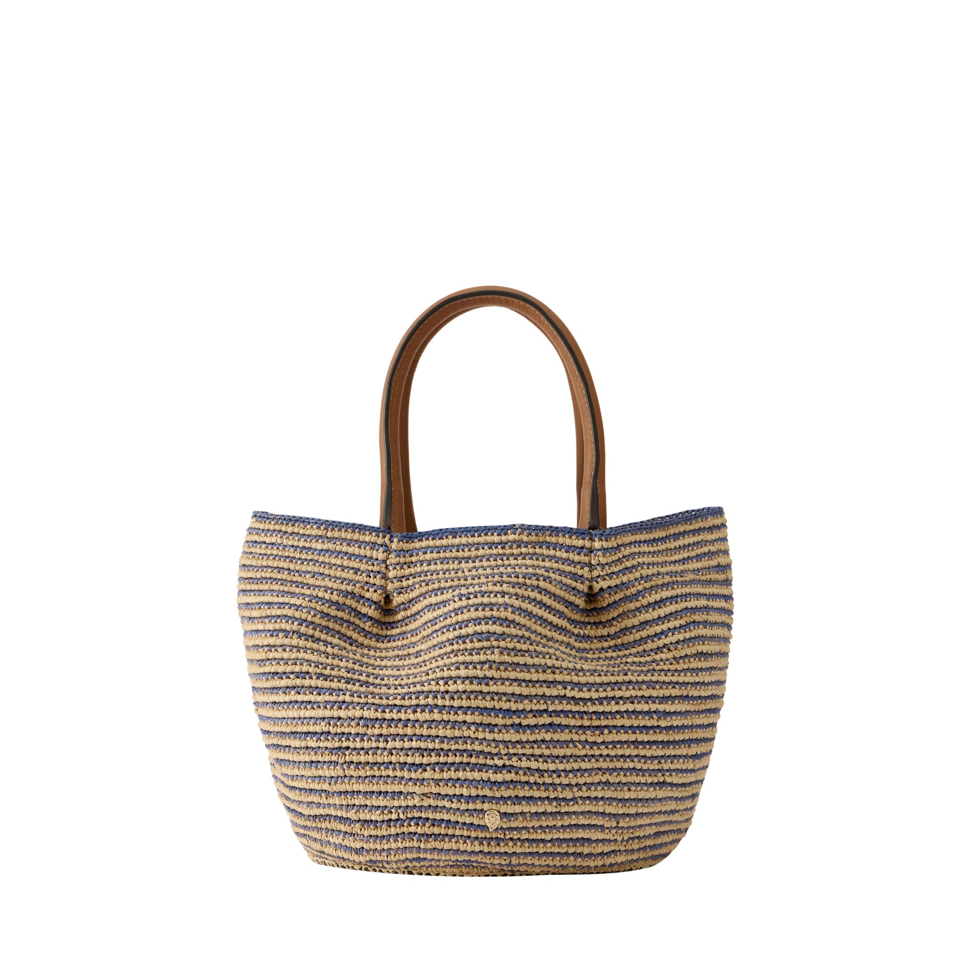 Lalith Raffia Stripe Basket – Hats.com