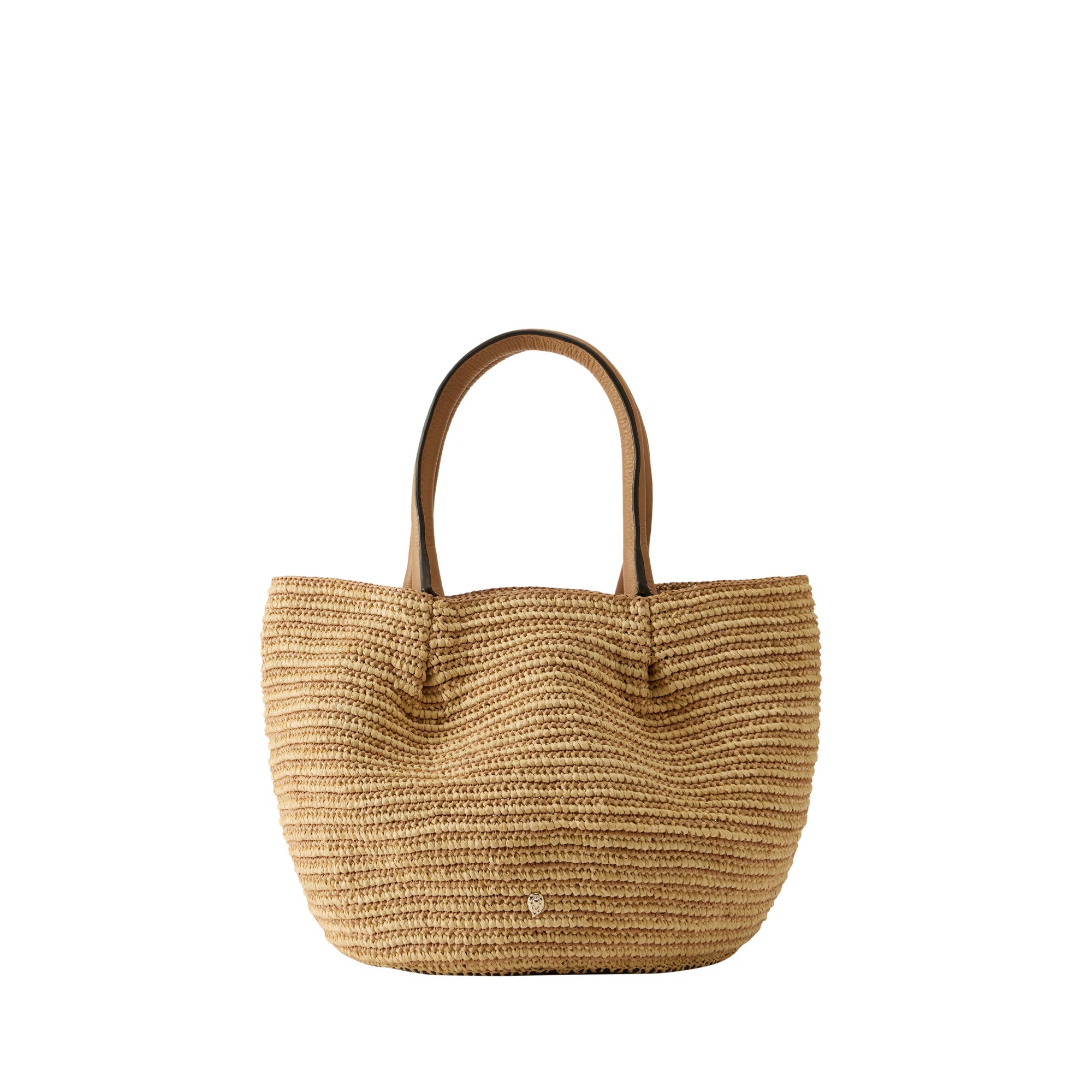 Lalith Raffia Stripe Basket – Hats.com