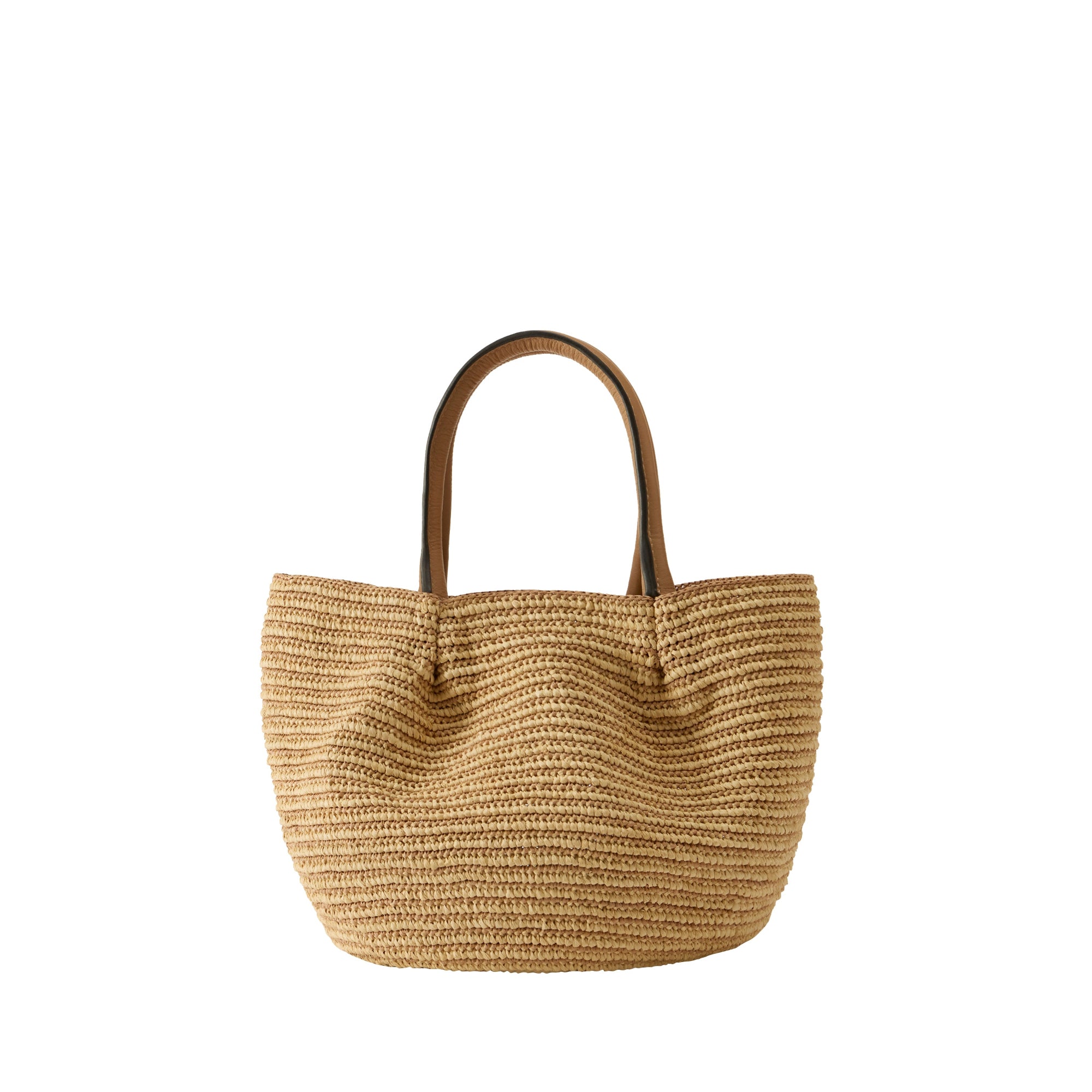 Lalith Raffia Stripe Basket – Hats.com