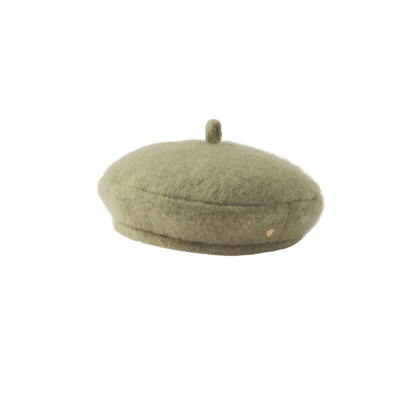 Louella Mohair Blend Beret –