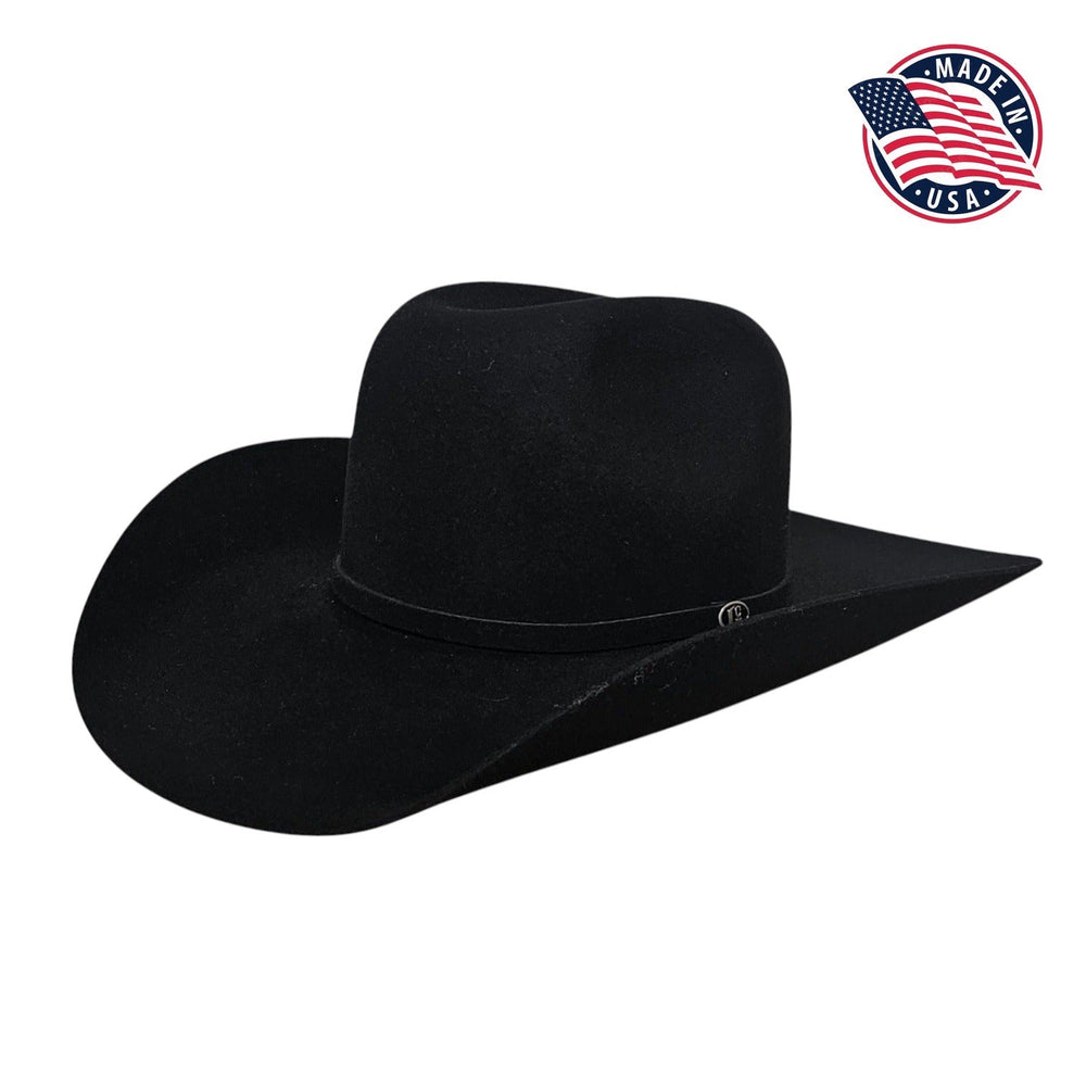 Image of Montana Black 5X Wool USA Cowboy Hat product