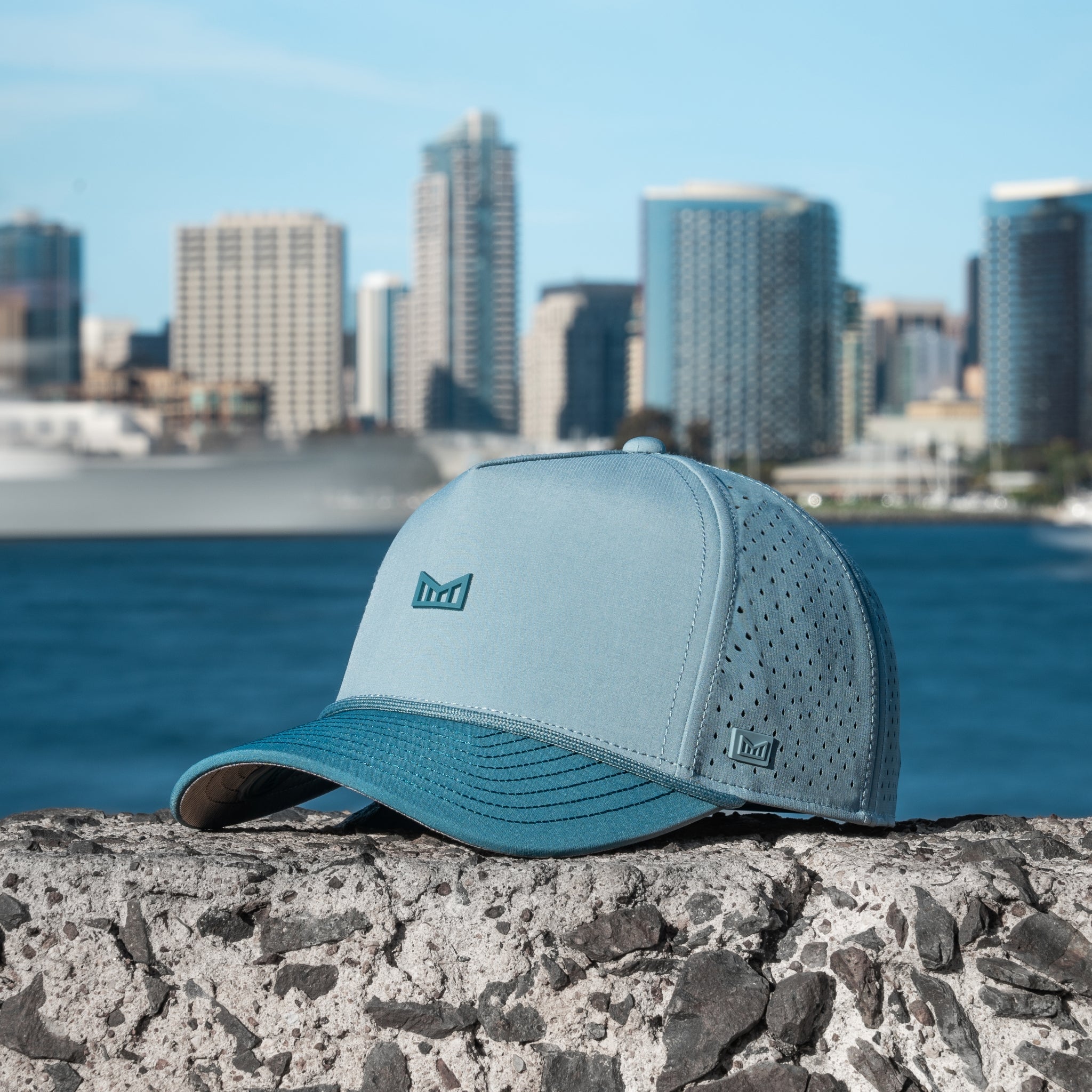 Hydro Odysea Rope Bulls Icon - Blue Haze/Pool Blue – Hats.com