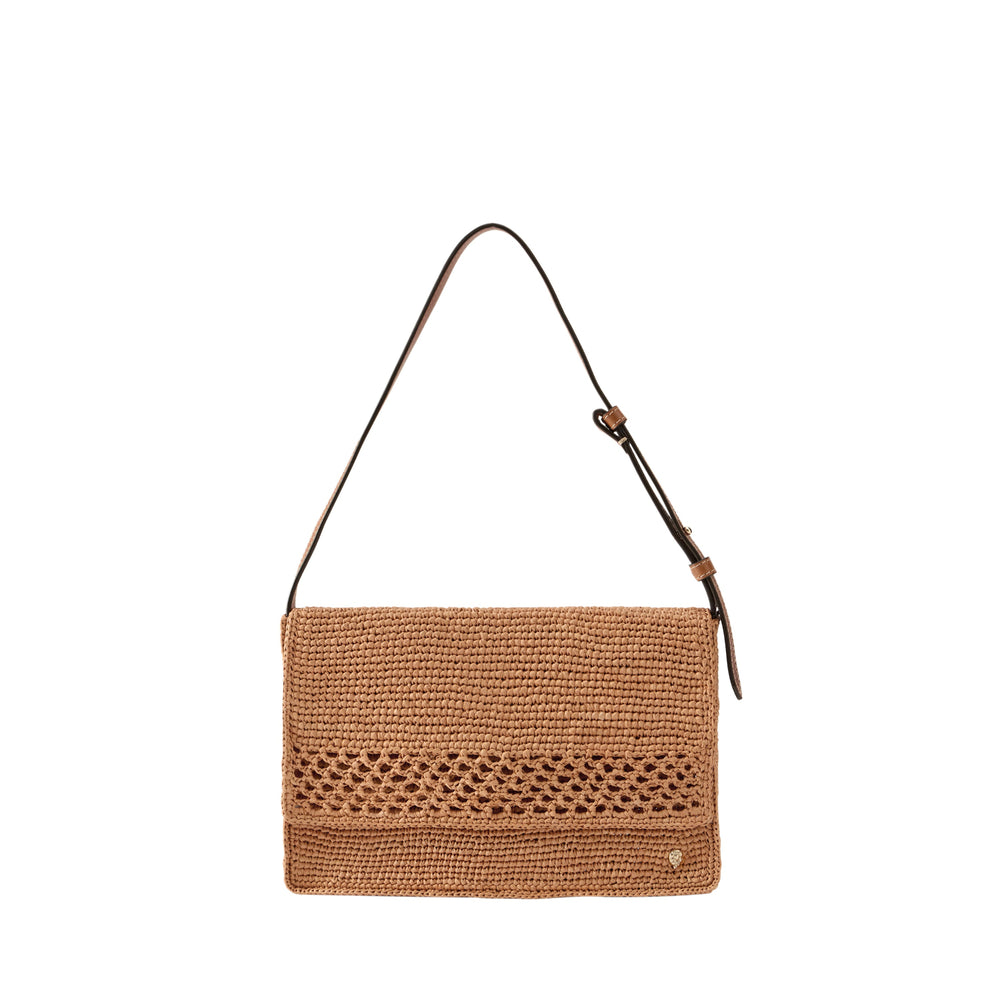 Image of Poppy Raffia Crochet Crossbody product