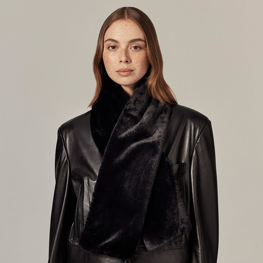 Zella Faux Fur Scarf