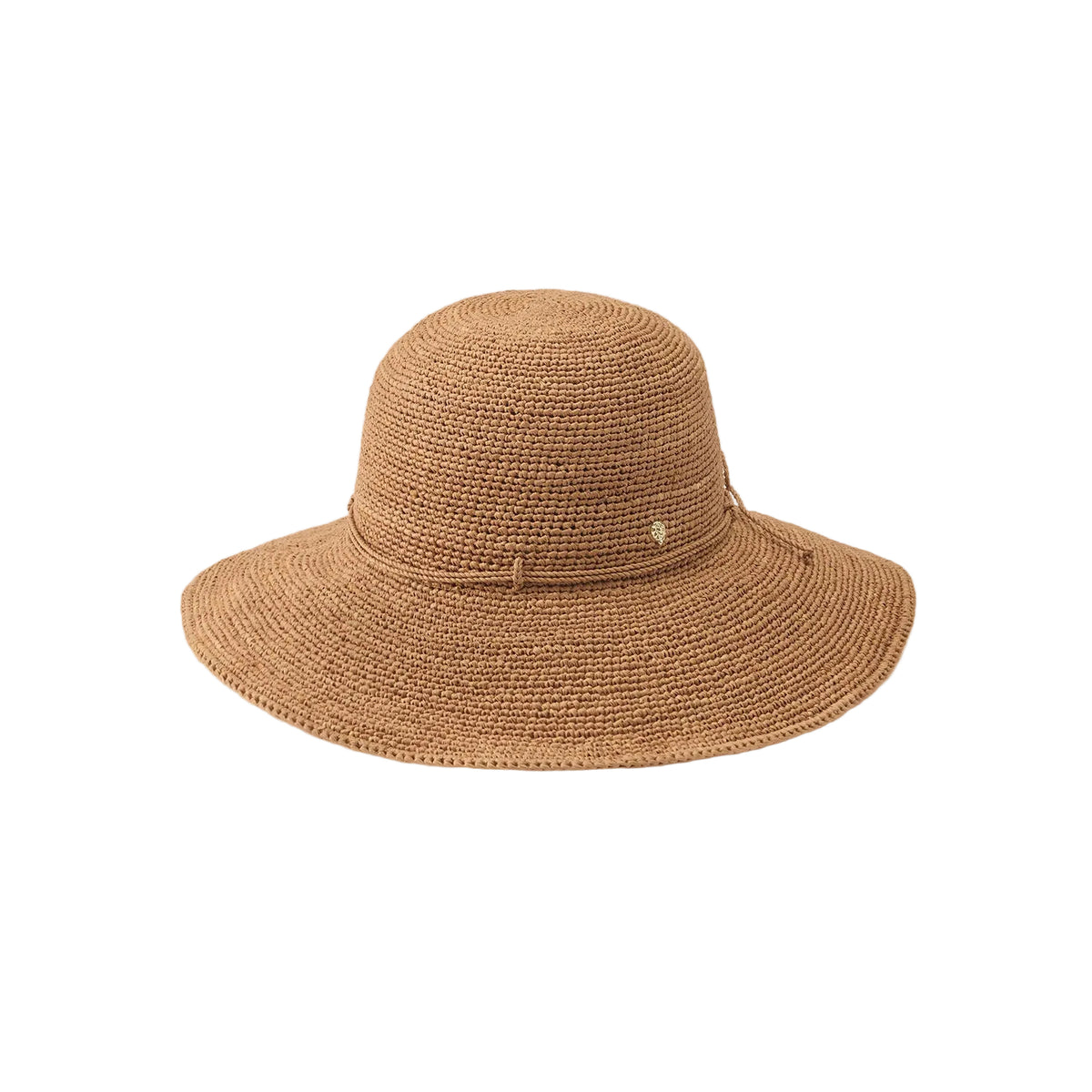 Helen Kaminski Lux Handmade Crochet Sun Hat in Pink and Tan - Preloved Helen Kaminski products for sale | eBay main image 4