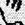 Color swatch for White/Black