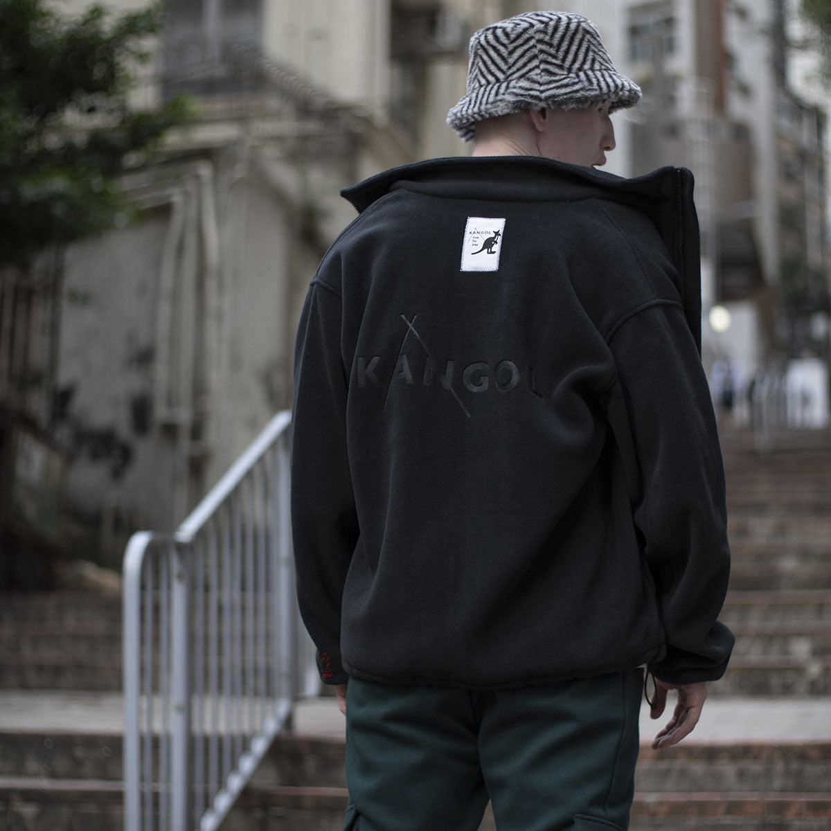 Kangol Zip up Fleece Jacket – Hats.com