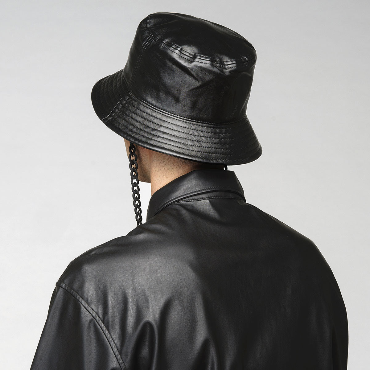 Kangol Chain Faux Leather Bucket – Hats.com