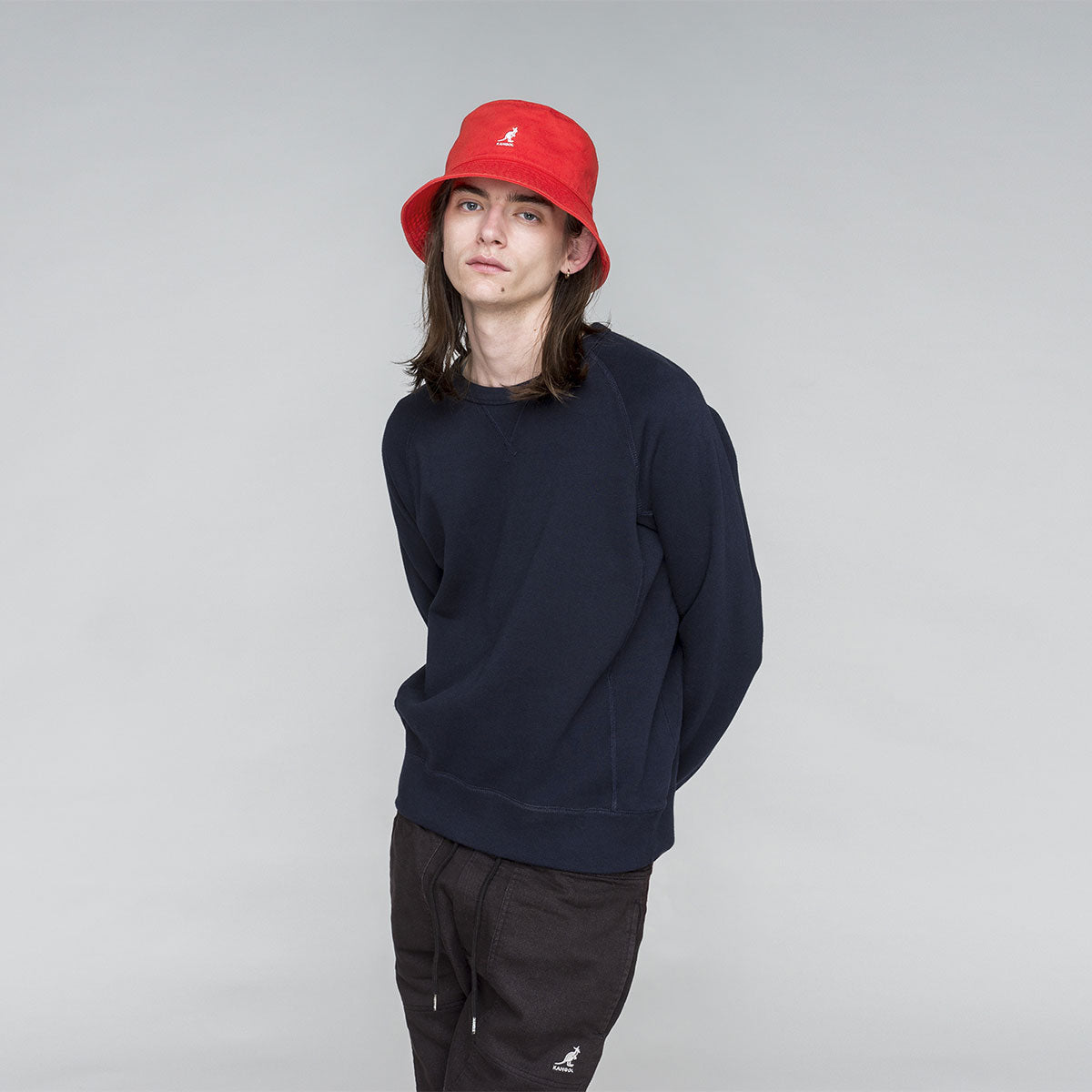 Washed Bucket Hat | Lightweight Cotton with Crosshatch Logo – Hats.com